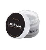 Routine | SUPERSTAR Activated Charcoal, Magnesium & Prebiotic Natural Deodorant Cream