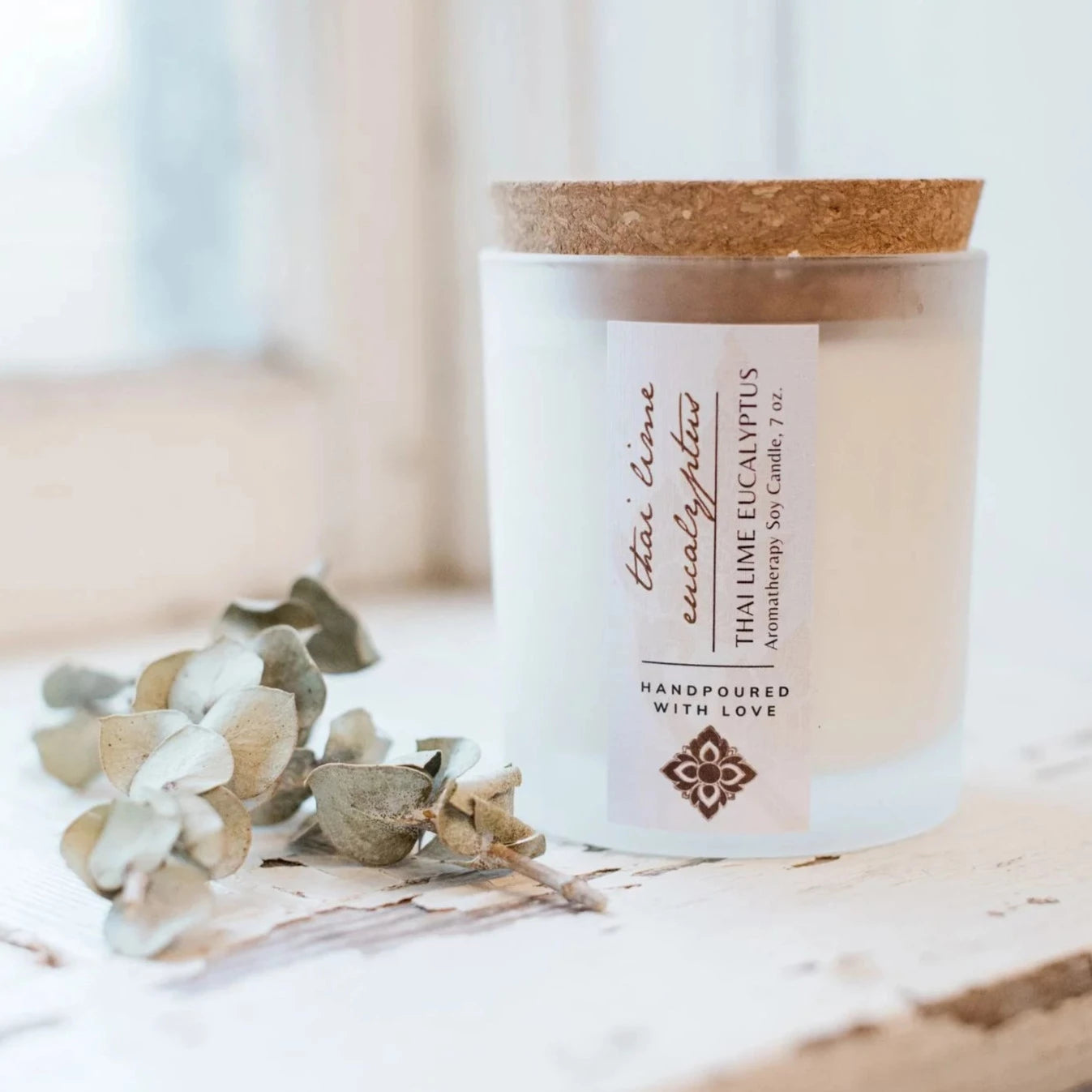 Unearth Malee | Thai Lime Eucalyptus Soy Aromatherapy Candle