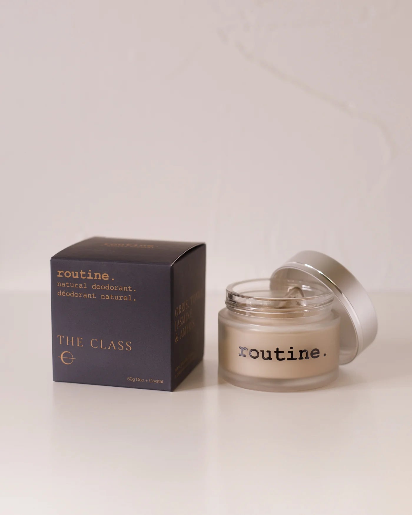 Routine Natural Deodorant The Class Crystal Charged Luxury Scent