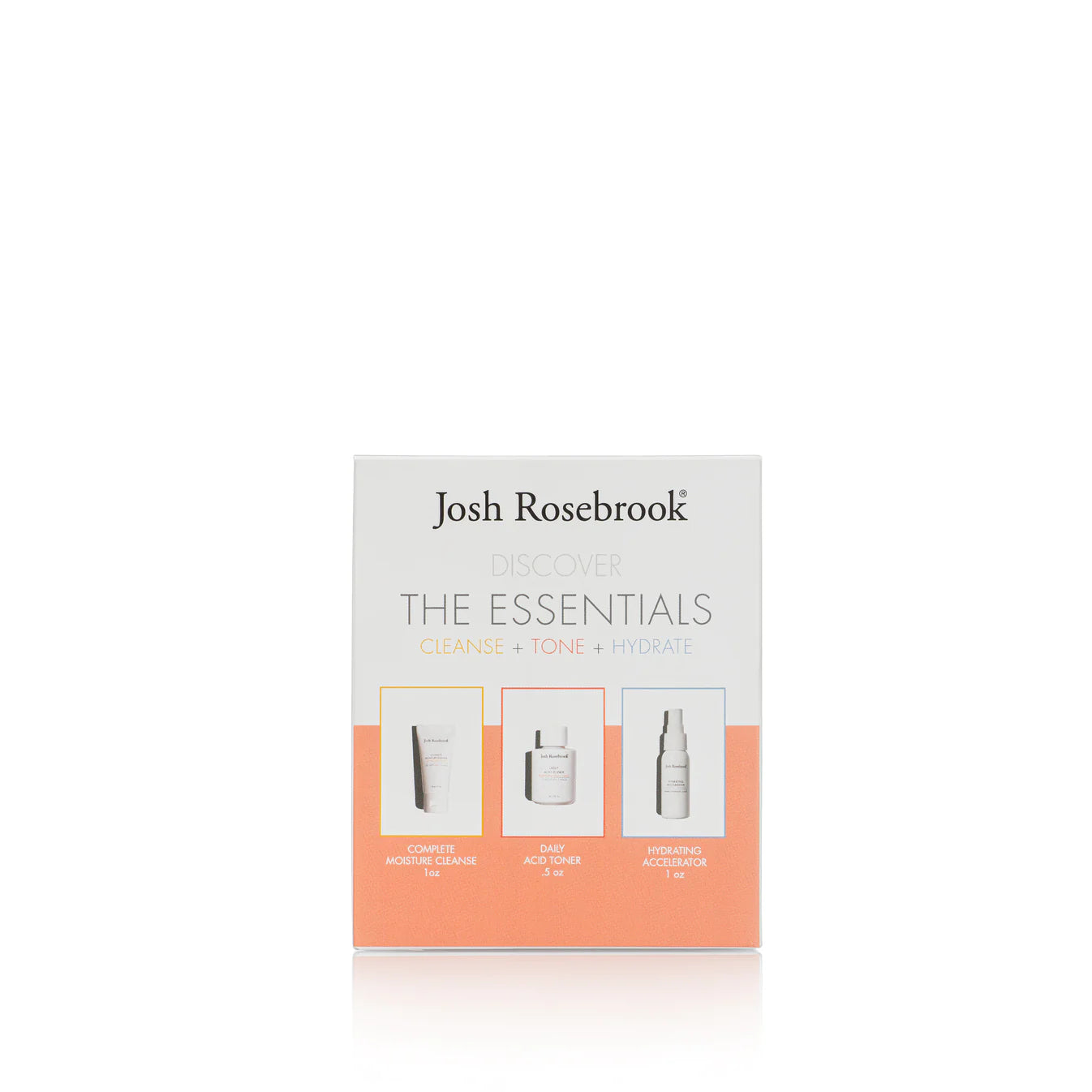 Josh Rosebrook | THE ESSENTIALS Cleanse Tone + Hydrate
