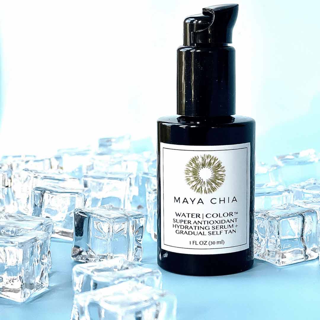 Maya Chia THE WATER COLOR Tinted Hydrating Super Antioxidant Skincare + Gradual Sunless Tanner