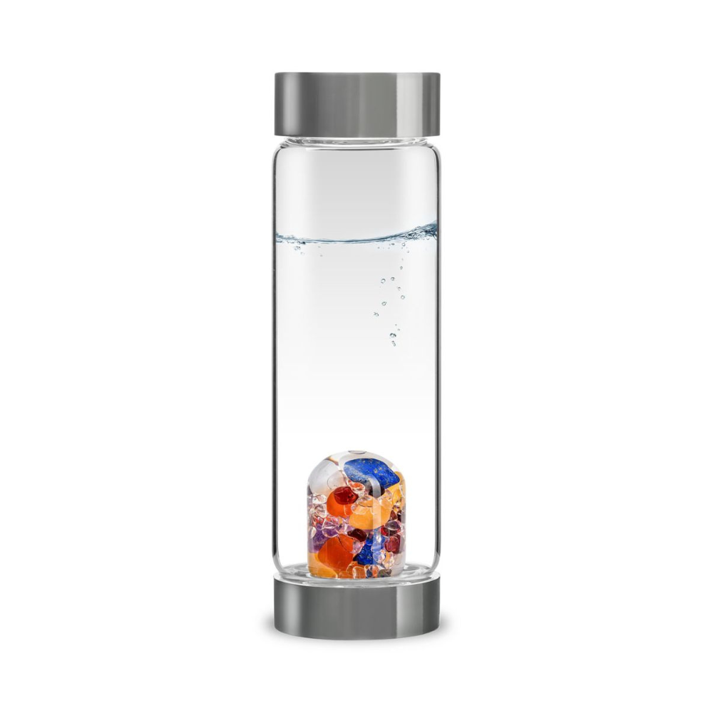 VITAJUWEL | ViA Crystal Water Bottle AYURVEDA