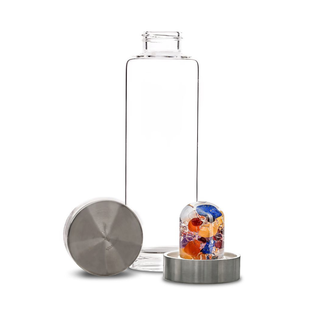 VITAJUWEL | ViA Crystal Water Bottle AYURVEDA