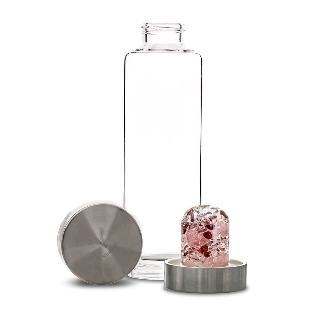 VITAJUWEL | ViA Crystal Water Bottle | LOVE