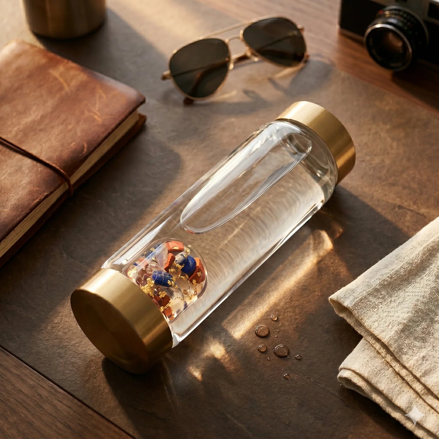 VITAJUWEL | ViA Crystal Water Bottle AMERICAN DREAM