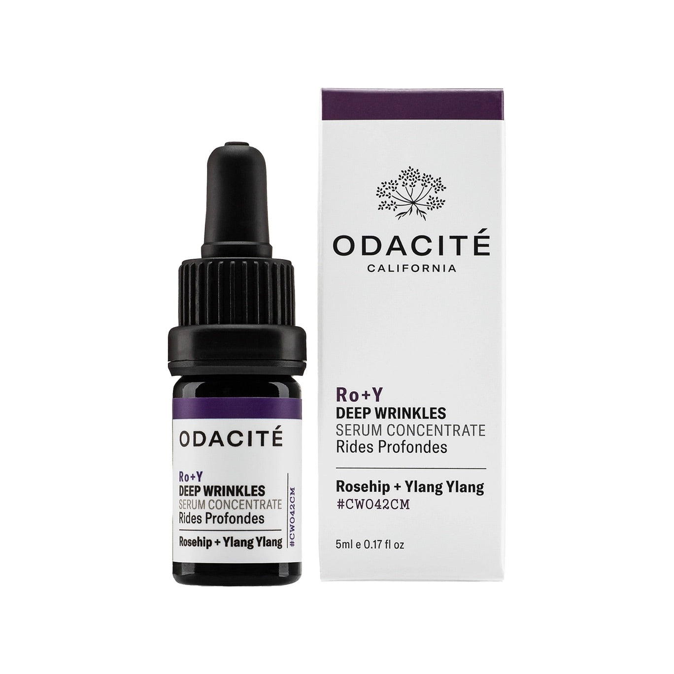 Odacité Skincare | Ro+Y Deep Wrinkles Serum Concentrate | Rosehip + Ylang-Ylang