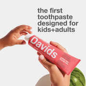 Davids | Strawberry Watermelon Premium Toothpaste | Kids + Adults
