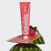 Davids | Strawberry Watermelon Premium Toothpaste | Kids + Adults