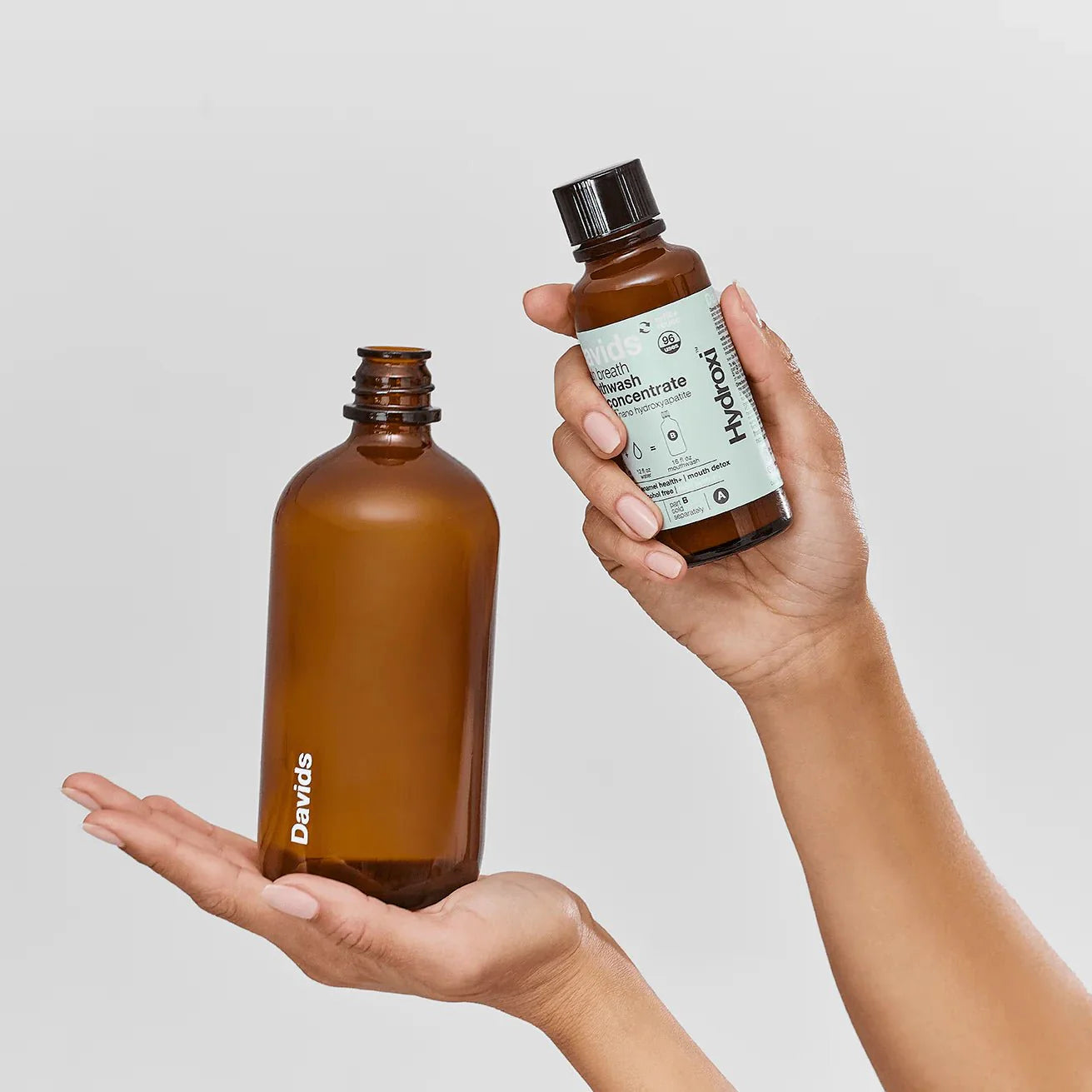 Davids Hydroxi™ Fresh Breath Mouthwash | Natural Fresh Mint