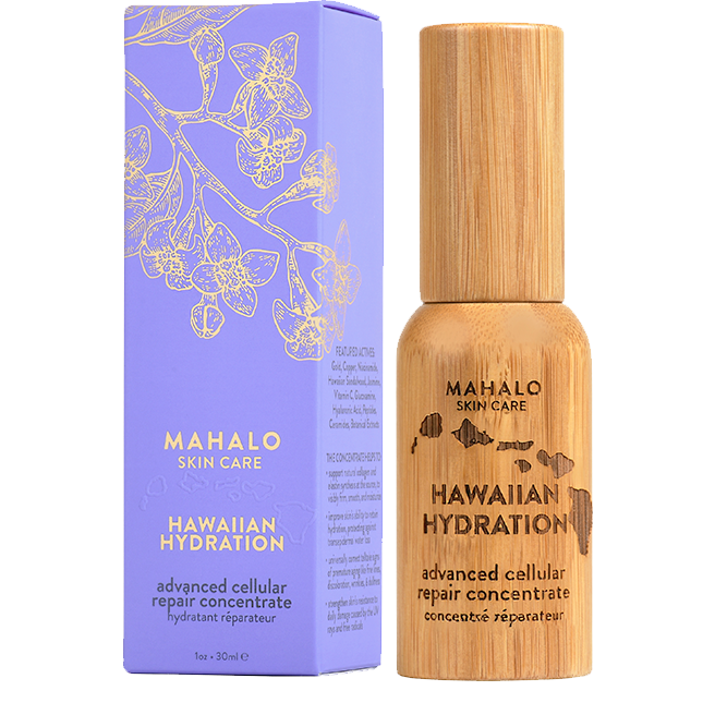 MAHALO Skin Care The HAWAIIAN HYDRATION advanced cellular repair concentrate
