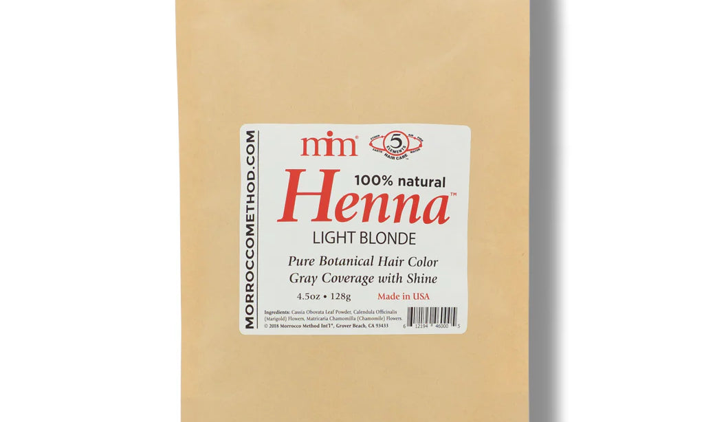 Morrocco Method Light Blonde Henna Hair Dye
