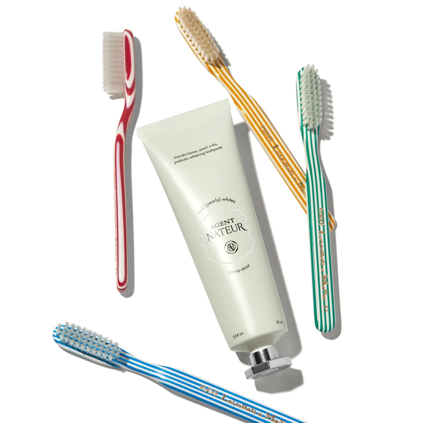 Agent Nateur | h o l i ( pearly ) whites probiotic whitening toothpaste