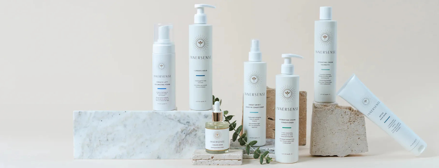 Innersense Organic Beauty Products Banner