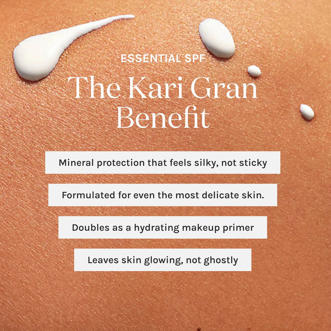 Kari Gran Essential SPF 30 Broad Spectrum UVA - UVB Protection