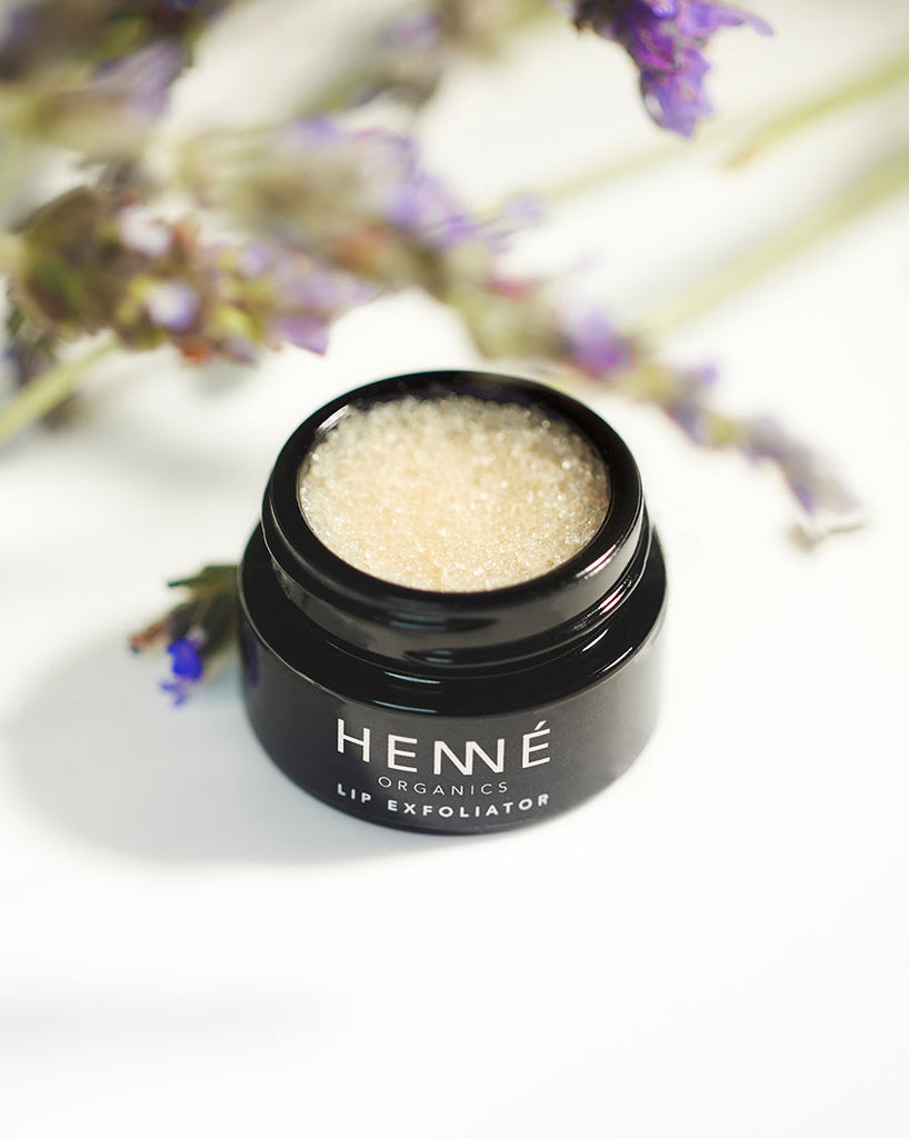 Henné Organics Lavender Mint Lip Exfoliator
