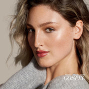 Fitglow Beauty clean makeup Lip Colour Serum Gospel on model