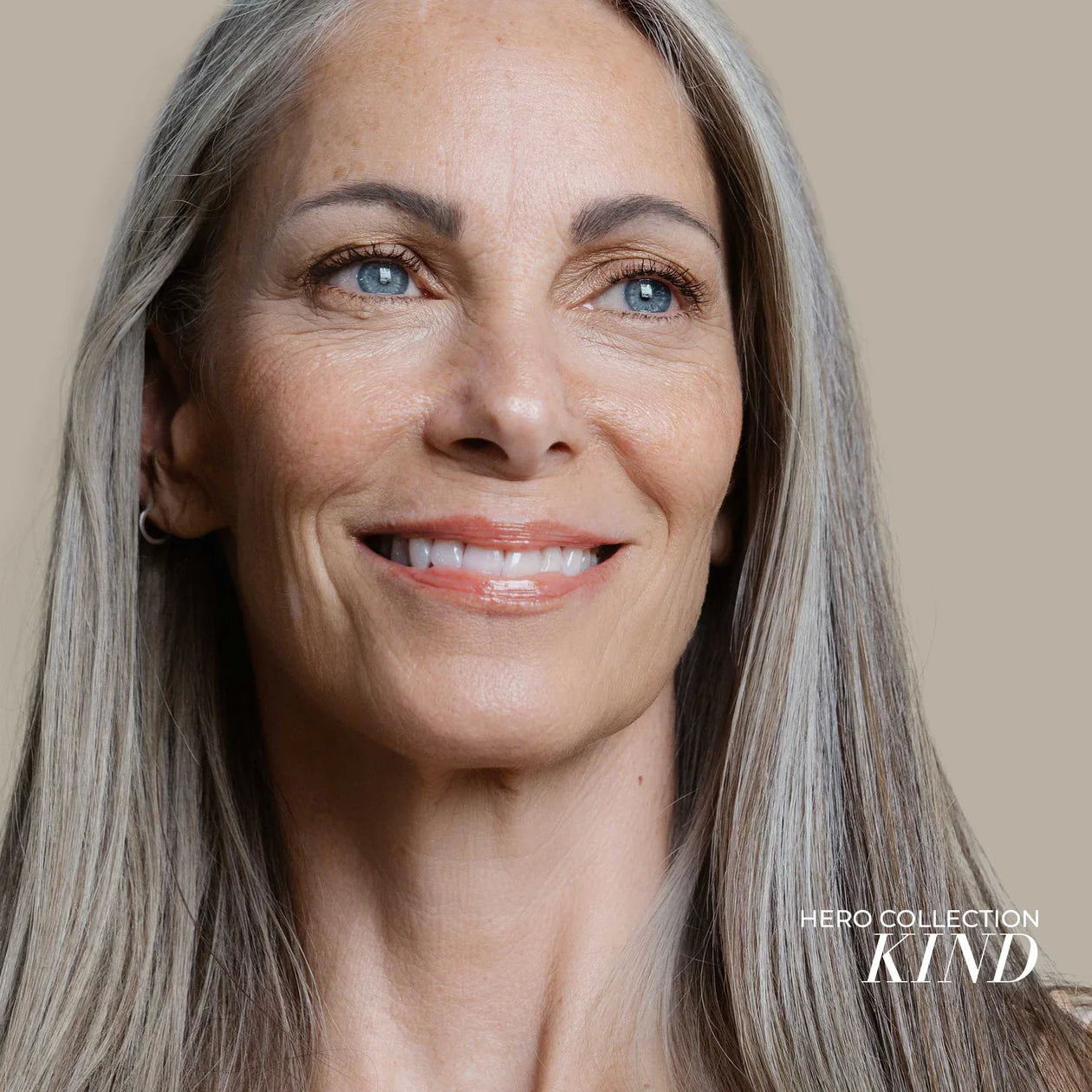 Fitglow Beauty clean makeup Lip Colour Serum Kind on model