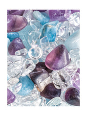 VITAJUWEL | ViA Crystal Water Bottle | FLOWER OF LIFE