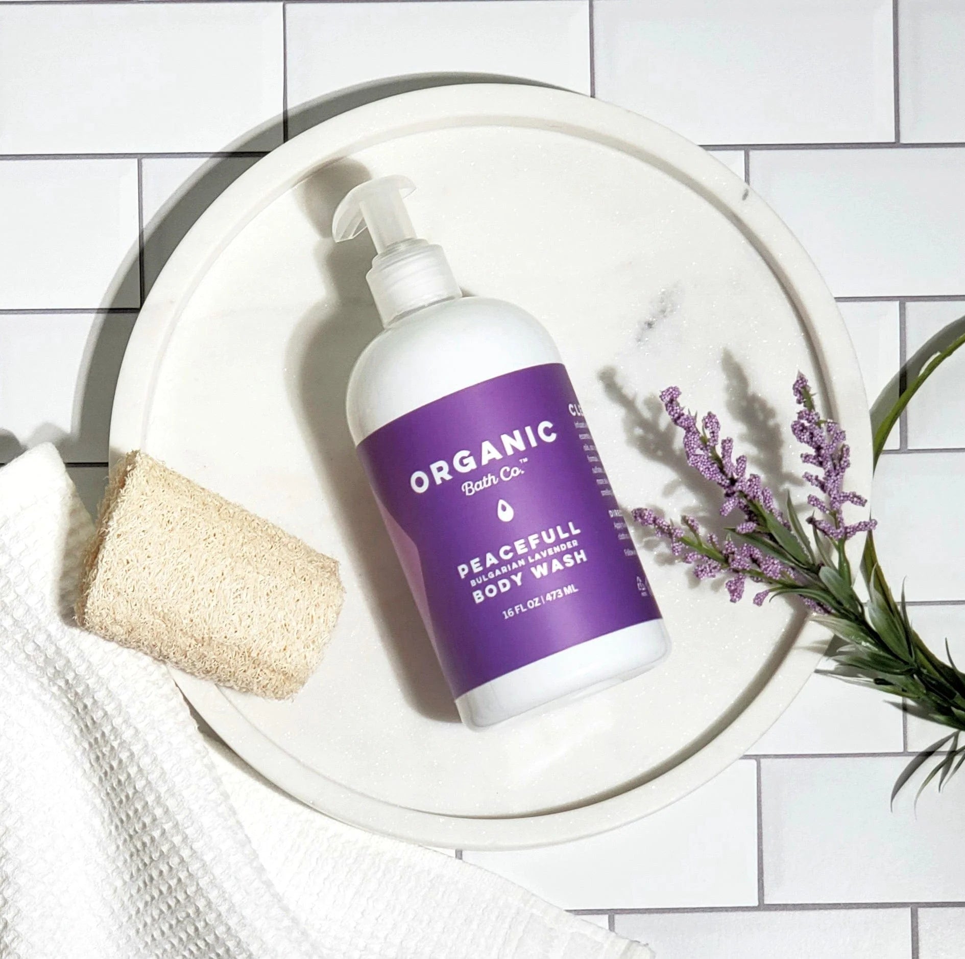 Organic Bath Co. PeaceFull Organic Body Wash 