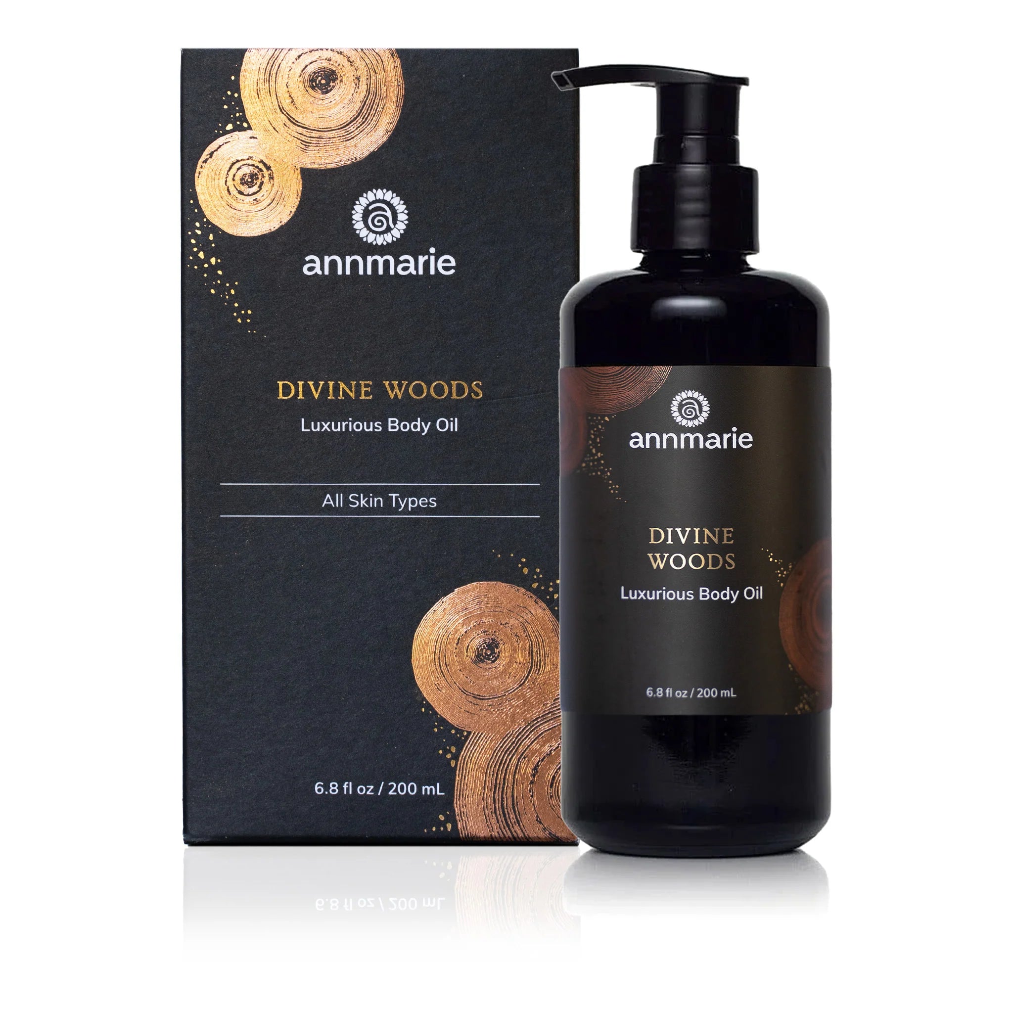 Annmarie Gianna Skincare | Divine Woods | Luxurious Body Oil