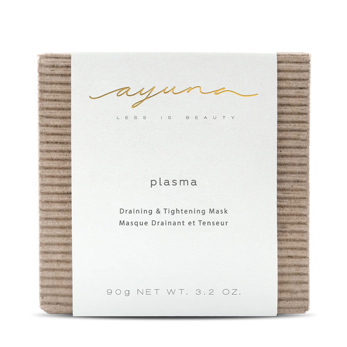 Ayuna plasma Draining & Tightening protein mask activates circulation