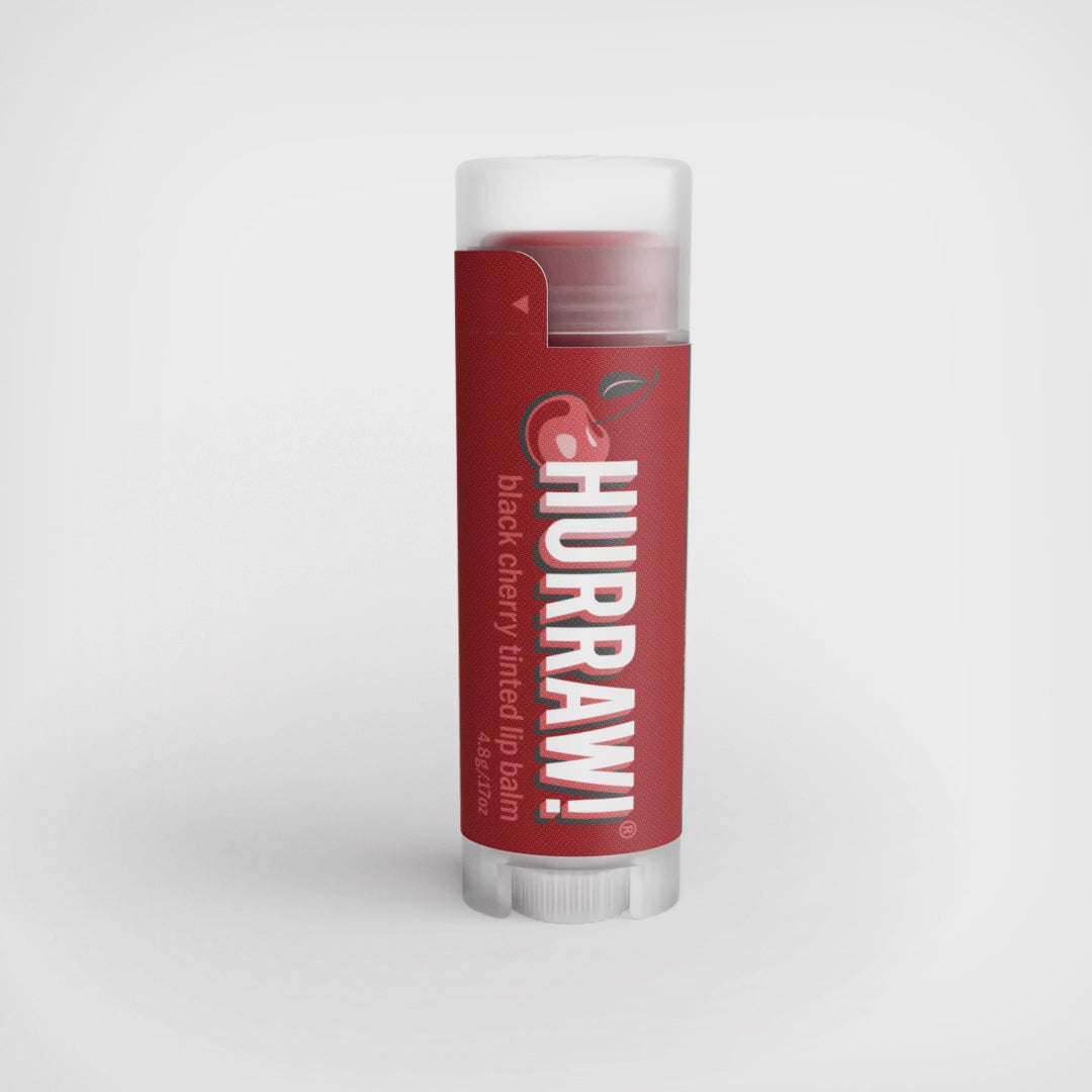 Hurraw! | Black Cherry Tinted Lip Balm