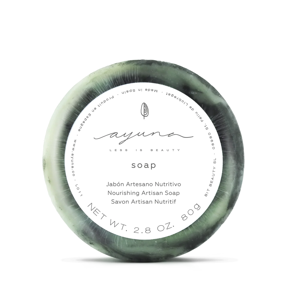 Ayuna soap – Nourishing Artisan Soap facial cleanser made in Spain
