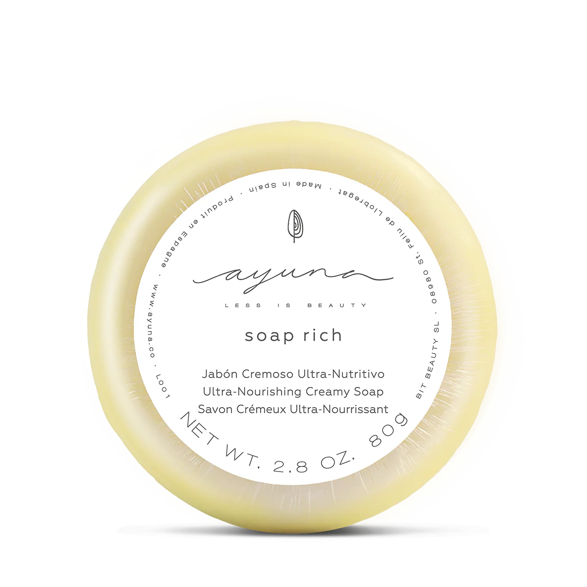 Ayuna soap rich – Ultra-Nourishing Creamy Cleanser