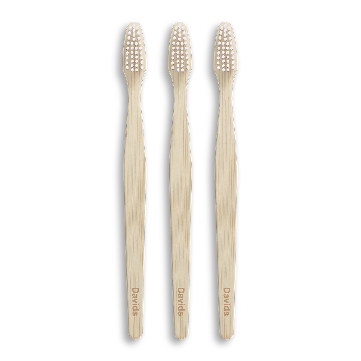 Davids | Premium Bamboo Toothbrush 3 Pack