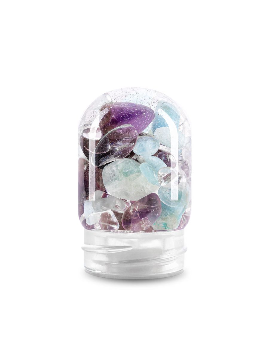 VITAJUWEL | ViA Crystal Water Bottle | FLOWER OF LIFE