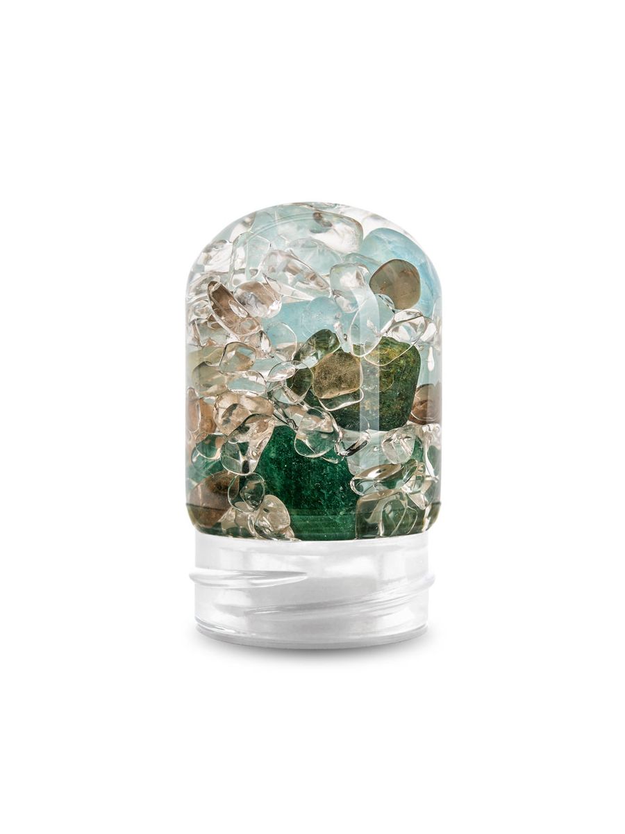 VitaJuwel | GemPod FOREVER YOUNG w. Aquamarine, Aventurine & Quartz