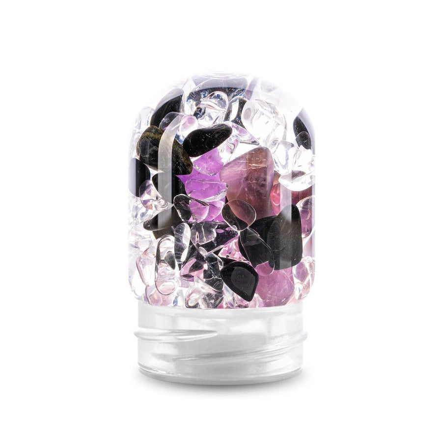 VitaJuwel | GemPod GUARDIAN with Amethyst, Black Tourmaline, Quartz