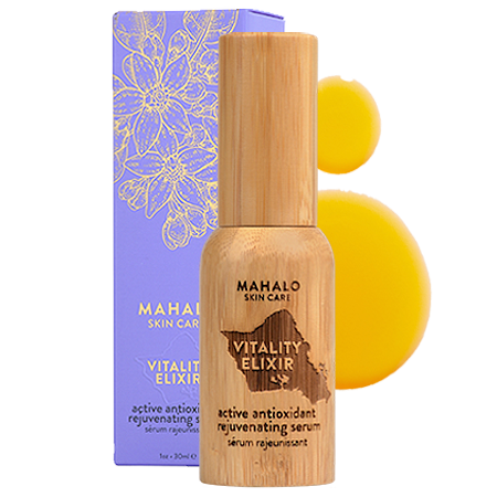MAHALO Skin Care The VITALITY ELIXIR multi-correctional facial serum