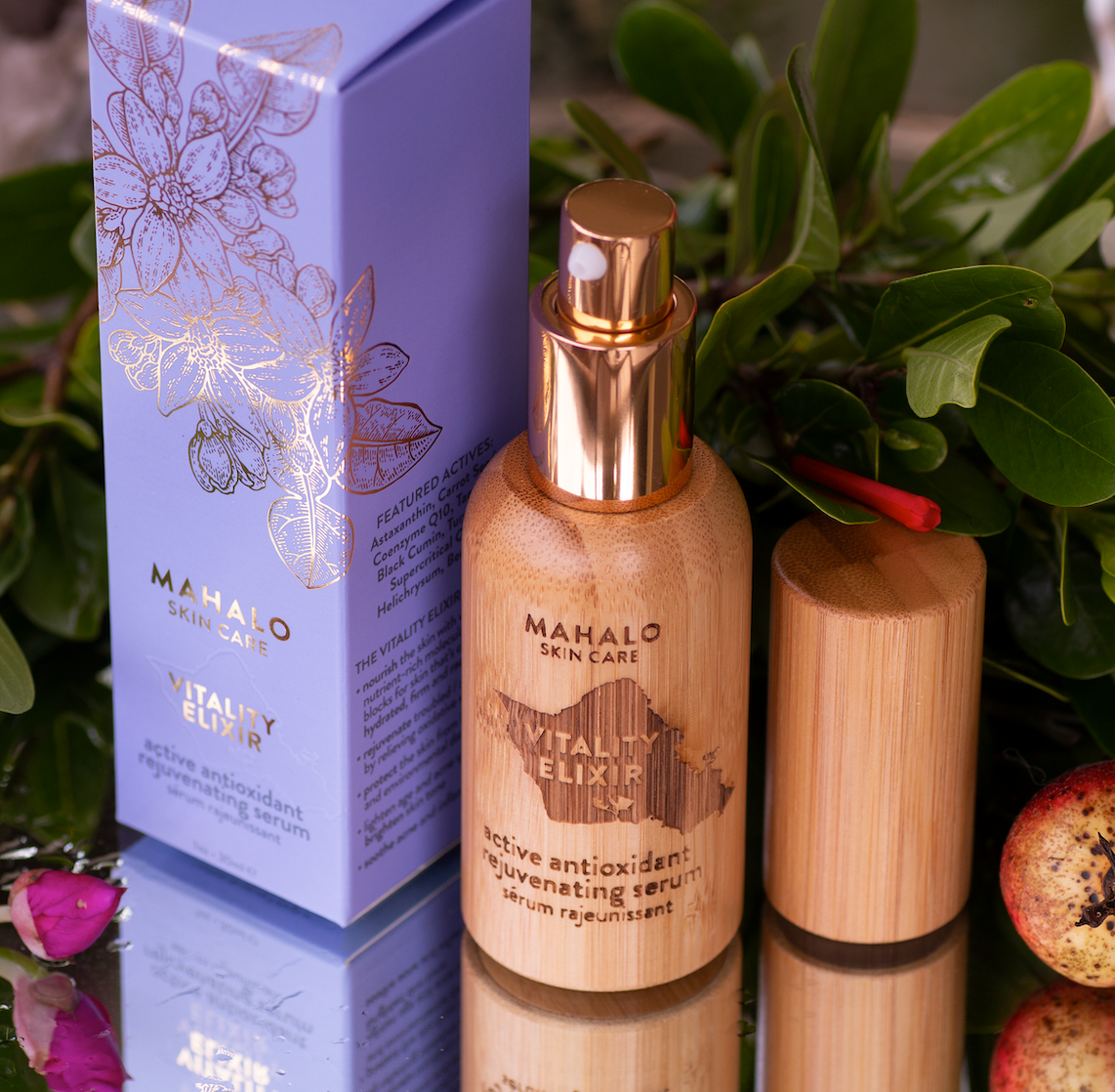 MAHALO Skin Care The VITALITY ELIXIR multi-correctional facial serum