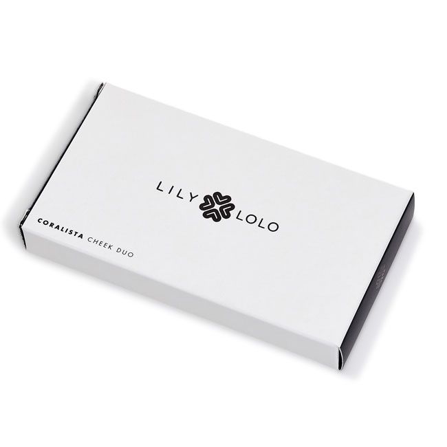 Lily Lolo Makeup Cheek Duo Coralista Box