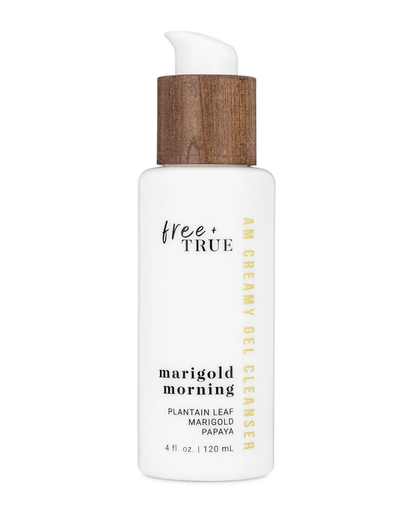 Free + True Skincare | MARIGOLD MORNING AM Creamy Gel Cleanser