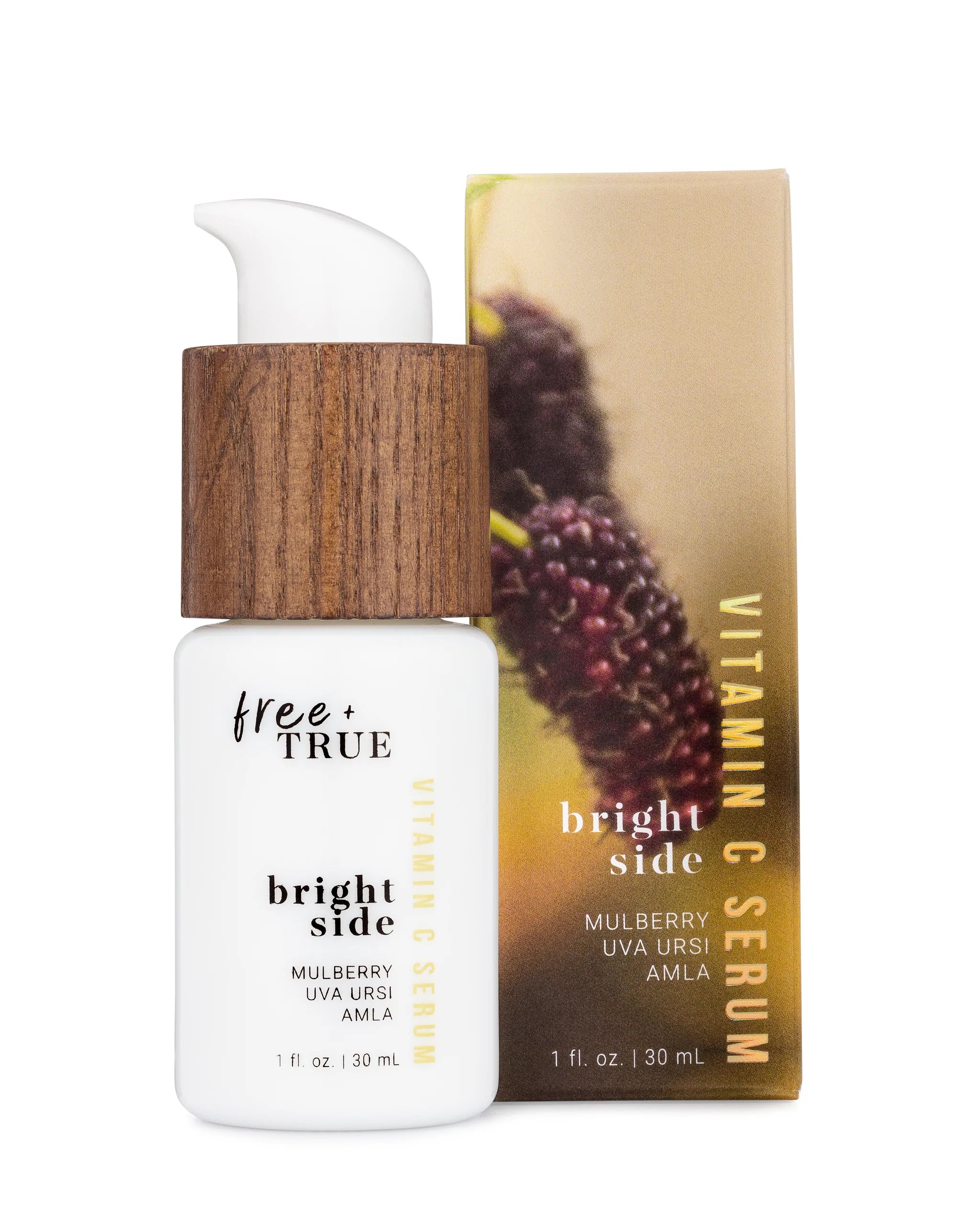 Free + True Skincare | BRIGHT SIDE Vitamin C Serum