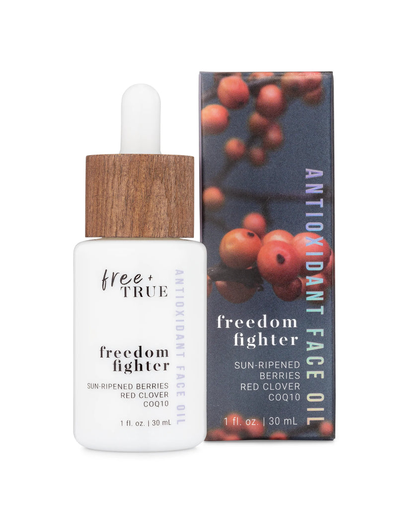 Free + True Skincare | FREEDOM FIGHTER Antioxidant Face Oil