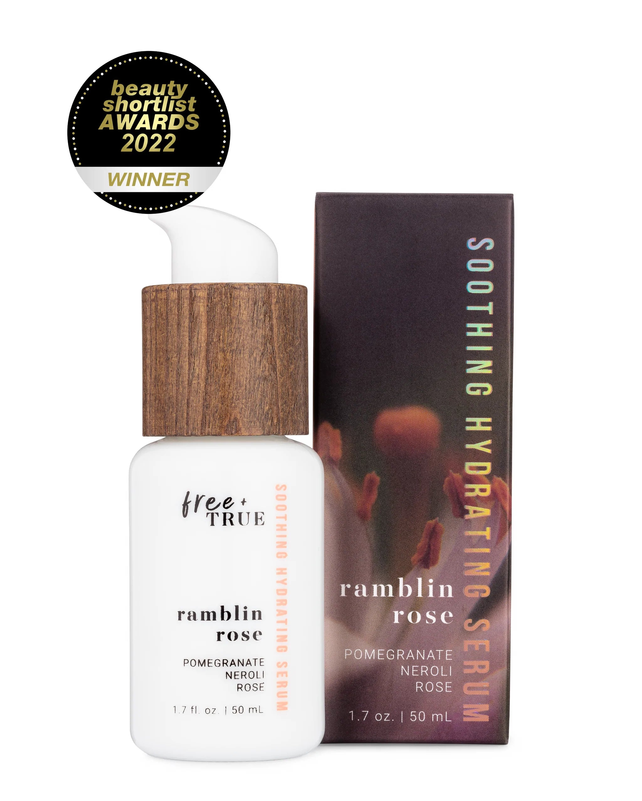 Free + True Skincare | RAMBLIN ROSE Hydrating Serum