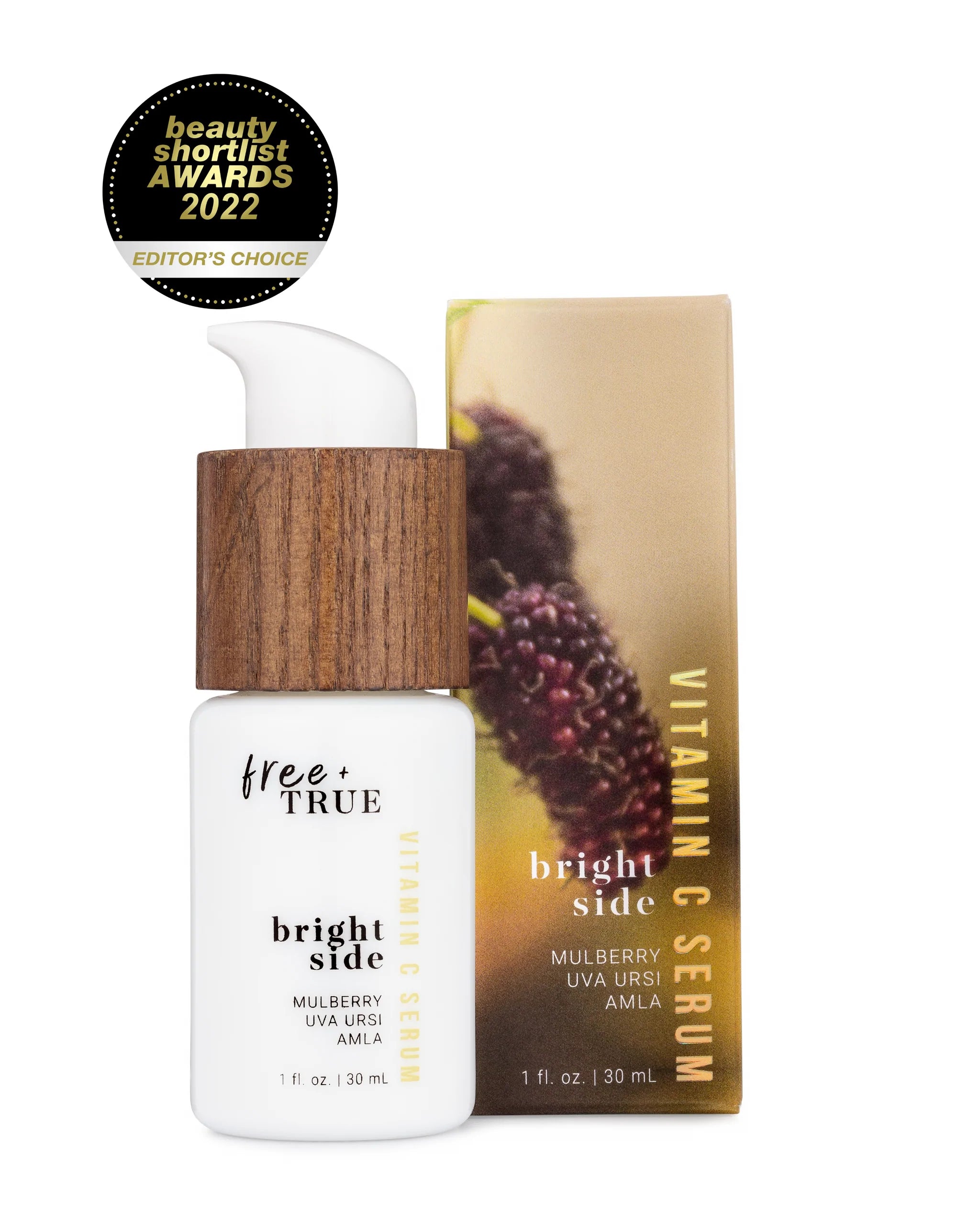 Free + True Skincare | BRIGHT SIDE Vitamin C Serum