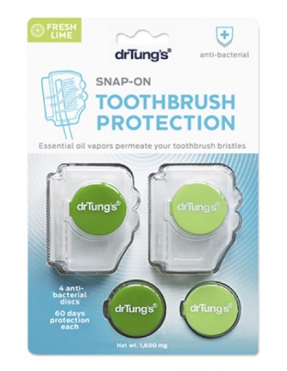 DrTung's Snap-On Toothbrush Protection
