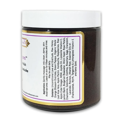 Simply Divine Botanicals – Honey, I Shrunk the Pores! Biologically Active Skin Polish with Fruit Enzymes + Bombucha