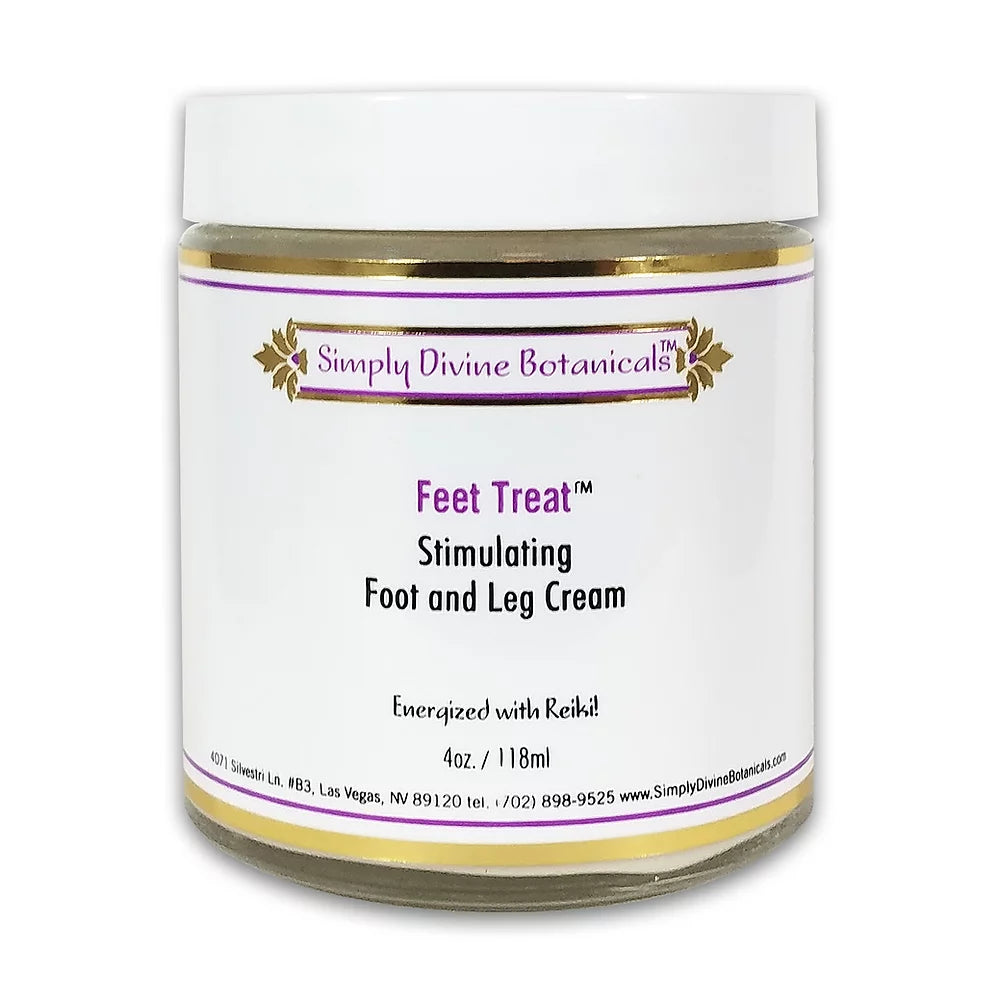 Simply Divine Botanicals Feet Treat Stimulating Foot and Leg Cream