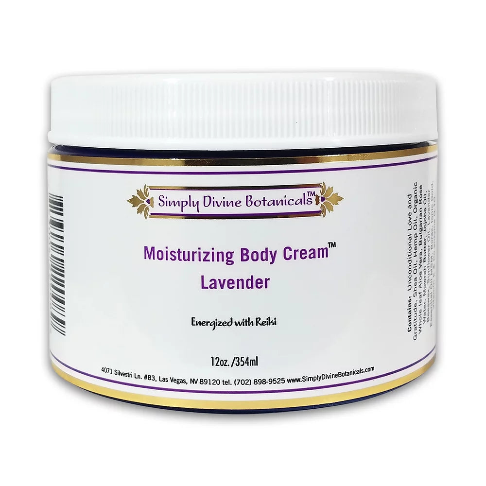 Simply DIvine Botanicals Moisturizing Body Cream Lavender