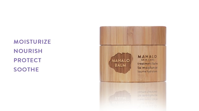 MAHALO Skin Care The Mahalo Balm Video