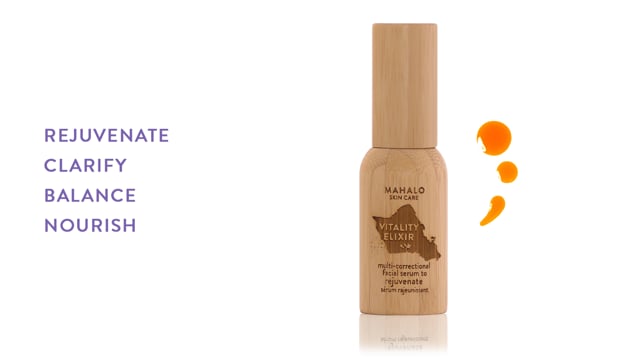 MAHALO Skin Care Vitality Elixir Multi Correctional Facial Serum