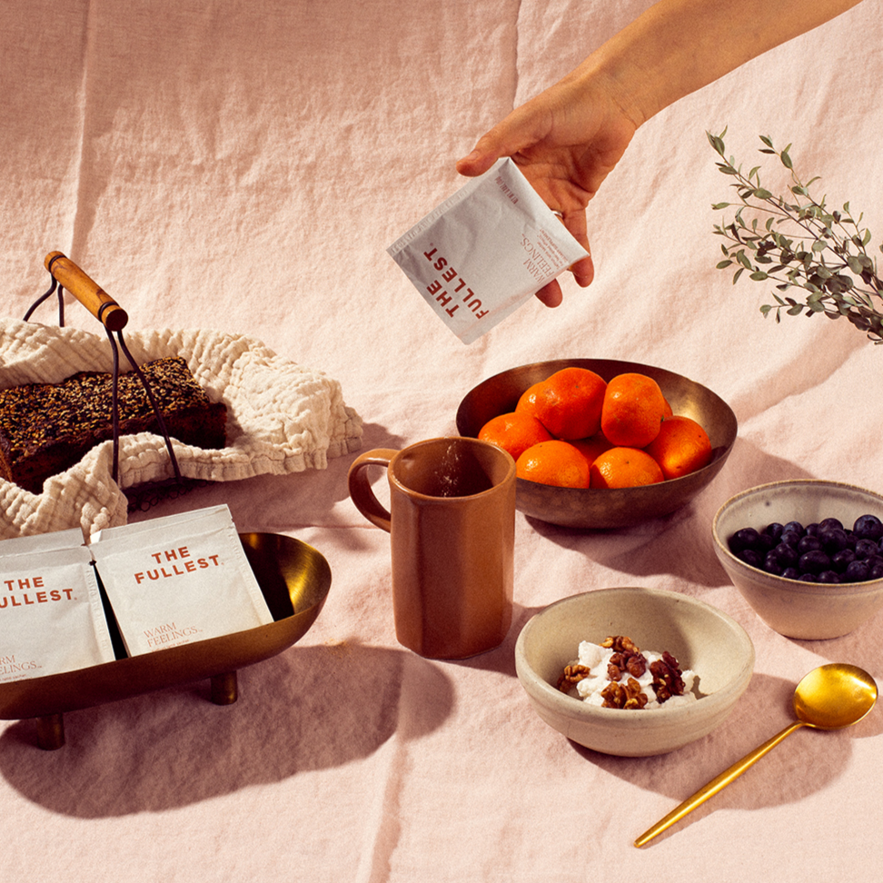 The Fullest Warm Feelings™ Saffron Latte