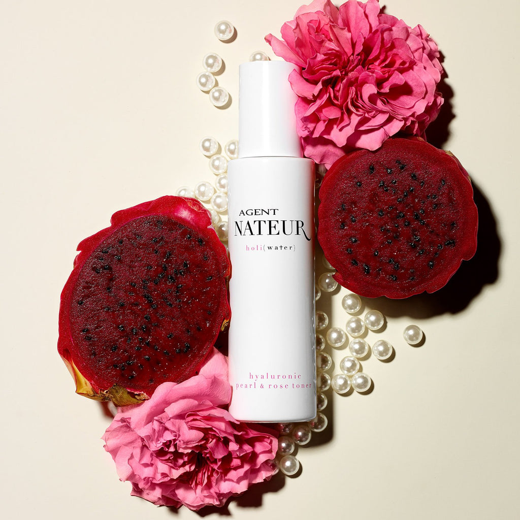 Agent Nateur h o l i (Water) Pearl and Rose Hyaluronic Toner