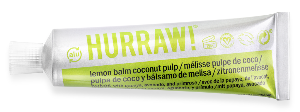 Hurraw Lemon Balm Coconut Pulp BALMTOO