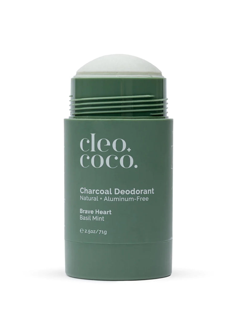 CLE0+COCO | CHARCOAL DEODORANT Brave Heart Basil Mint